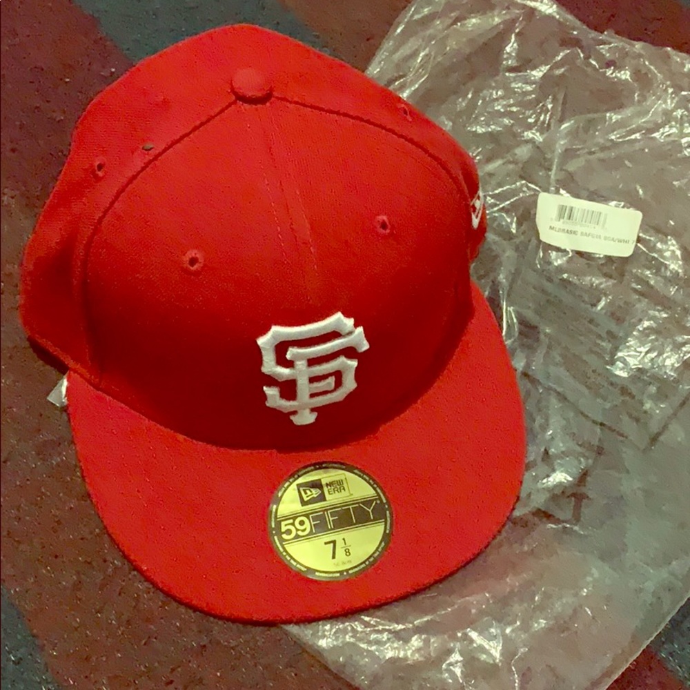 SF New Era 59fifty, fitted cap, 7-1/8”, New!